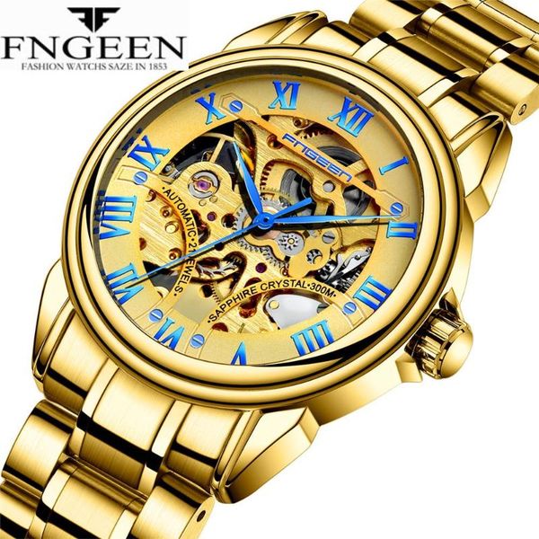 montre homme fngeen brand automatic watches mechanical watch sport watch men luminous machinery waterproof tourbillon male clock, Slivery;brown
montre homme fngeen brand automatic watches mechanical watch sport watch men luminous machinery waterproof tourbillon male clock, Slivery;brown