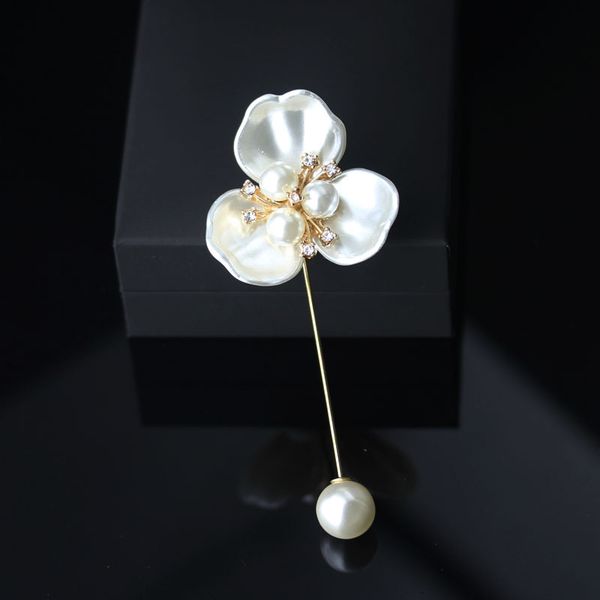 i-remiel high-end long needle brooch shell pearl rhinestone flower pins & brooches women suit sweater coat shirt mujer pin badge, Gray
i-remiel high-end long needle brooch shell pearl rhinestone flower pins & brooches women suit sweater coat shirt mujer pin badge, Gray