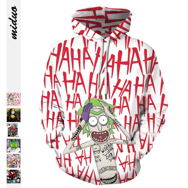 2020 новый продукт рик morty цифровой печататься мужские и женские осенние длинным рукавом с капюшоном свитер свитер, Black
2020 новый продукт рик morty цифровой печататься мужские и женские осенние длинным рукавом с капюшоном свитер свитер, Black