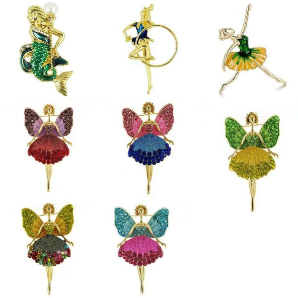 tianbo european, american and korean versions of fashion a variety of colors butterfly girl brooch clothing accessories, Gray
tianbo european, american and korean versions of fashion a variety of colors butterfly girl brooch clothing accessories, Gray