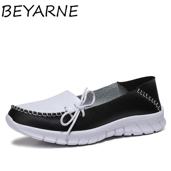 beyarne2020 autumn women shoes genuine leather without lace flat shoes woman moccasins handmade flat ladies s, Black
beyarne2020 autumn women shoes genuine leather without lace flat shoes woman moccasins handmade flat ladies s, Black