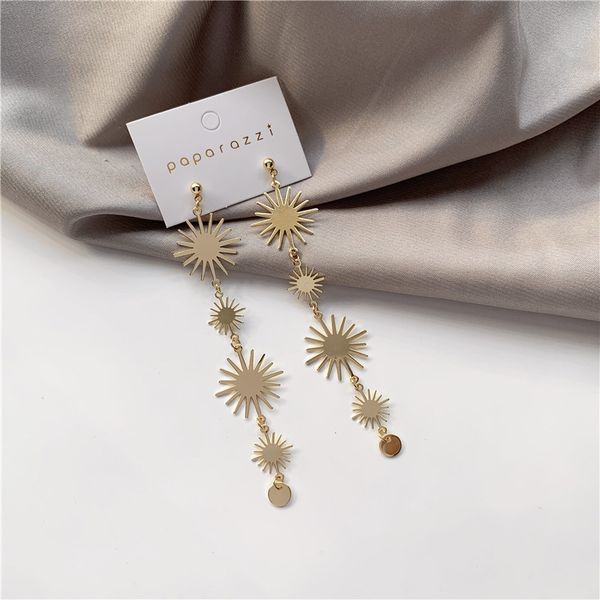 stud earrings for women long earring womans wedding design fashion sun flower lady yellow gold color korean classic zinc alloy, Golden;silver
stud earrings for women long earring womans wedding design fashion sun flower lady yellow gold color korean classic zinc alloy, Golden;silver