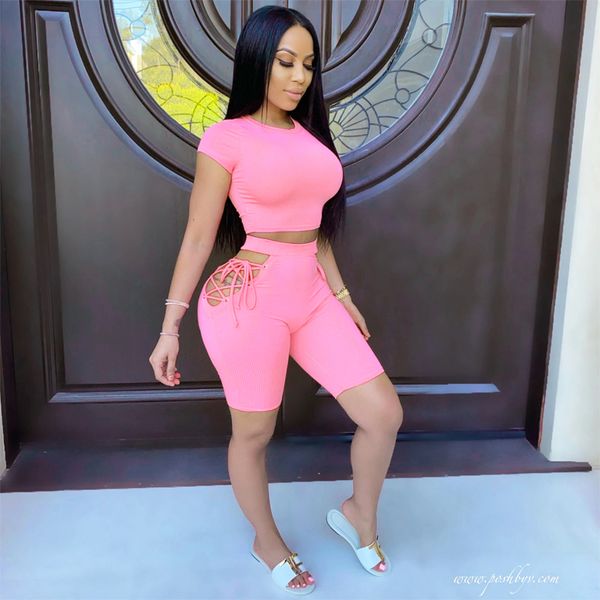 yoga outfits pink set short sleeve crop women gym bandage shorts workout clothes for suit fitness outfit sportswear, White;red 
yoga outfits pink set short sleeve crop women gym bandage shorts workout clothes for suit fitness outfit sportswear, White;red