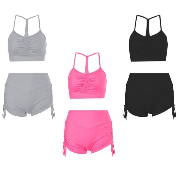 women 2 piece outfits set ruched halter crop drawstring shorts tracksuit 24bd, White;red
women 2 piece outfits set ruched halter crop drawstring shorts tracksuit 24bd, White;red