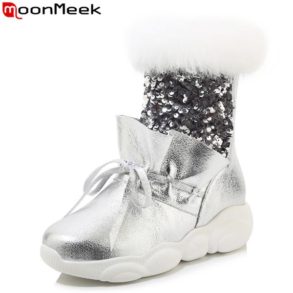 moonmeek 2020 big size 33-46 winter snow boots comfortable flat heel square toe women shoes keep warm fashion ankle boots, Black
moonmeek 2020 big size 33-46 winter snow boots comfortable flat heel square toe women shoes keep warm fashion ankle boots, Black