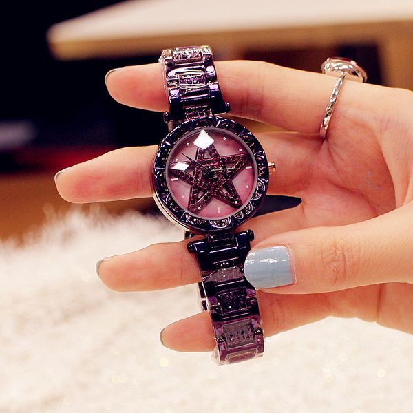 new arrivals fashion timelimited sales designers fashion womens watch diamond set waterproof fivepointed star fashion watch free, Slivery;brown
new arrivals fashion timelimited sales designers fashion womens watch diamond set waterproof fivepointed star fashion watch free, Slivery;brown