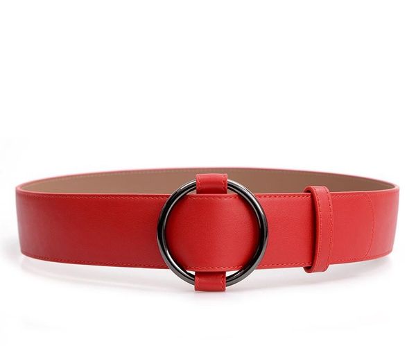 new circle no pin buckles belt woman black buckle jeans wide genuine leather belts dress fashion students simple casual trousers, Black;brown
new circle no pin buckles belt woman black buckle jeans wide genuine leather belts dress fashion students simple casual trousers, Black;brown