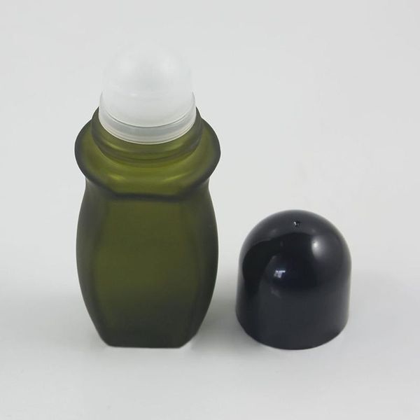 storage bottles & jars green frosted roll on bottle 50 ml empty essential oil glass with roll-on 50pcs
storage bottles & jars green frosted roll on bottle 50 ml empty essential oil glass with roll-on 50pcs