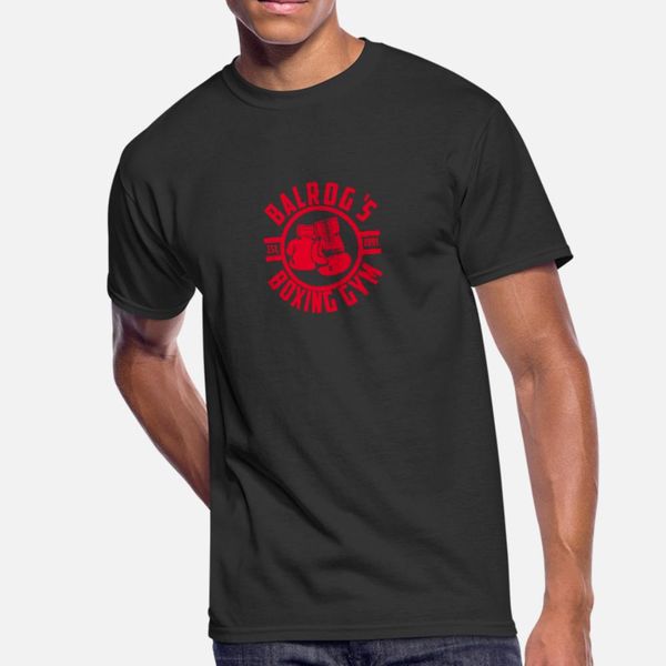 balrog s boxing gym t shirt men designing short sleeve round neck fit famous new fashion spring autumn letters shirt, White;black
balrog s boxing gym t shirt men designing short sleeve round neck fit famous new fashion spring autumn letters shirt, White;black