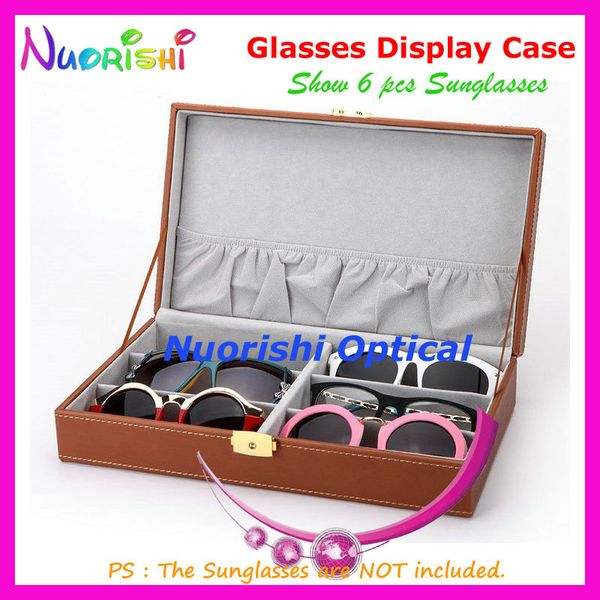 holding 6pcs eyewear sunglasses eyeglass glasses handcraft black brown leather storage display sample case a639-6s ing
holding 6pcs eyewear sunglasses eyeglass glasses handcraft black brown leather storage display sample case a639-6s ing
