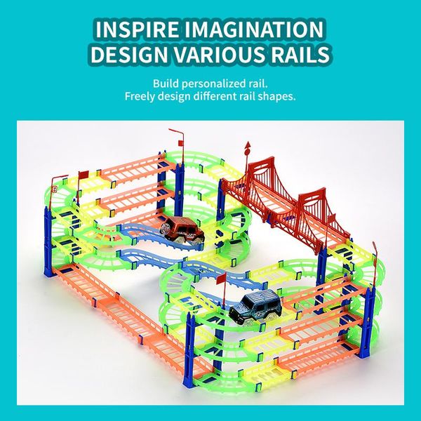 170pcs larger particles building blocks luminous rall car children diy assembly toys creative intelligence gift for boys and girls 03
170pcs larger particles building blocks luminous rall car children diy assembly toys creative intelligence gift for boys and girls 03
