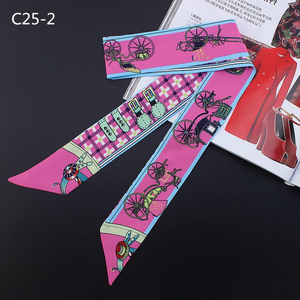 summer new bicycle variety simulation silk scarf sunscreen beach tied bag handle ribbon hair band women skinny scarves vzb6, Blue;gray
summer new bicycle variety simulation silk scarf sunscreen beach tied bag handle ribbon hair band women skinny scarves vzb6, Blue;gray