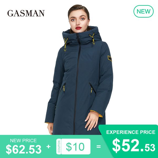 gasman 2020 new warm black winter down parka women's jacket hooded women coat female outwear thcik jacket 210 c0925
gasman 2020 new warm black winter down parka women's jacket hooded women coat female outwear thcik jacket 210 c0925