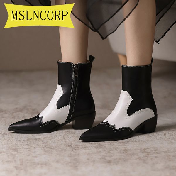 boots big size 34-46 ankle for women pointed toe fashion shoes warm winter short zipper square heels comfortable lady shoe, Black
boots big size 34-46 ankle for women pointed toe fashion shoes warm winter short zipper square heels comfortable lady shoe, Black