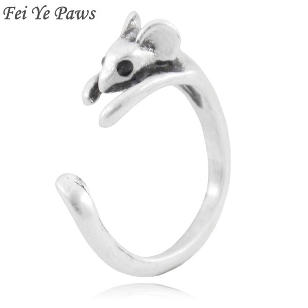 fei ye paws boho mouse & mice ring for women anel retro punk animal metal coupl rings for men girls unique gift box packed, Golden;silver
fei ye paws boho mouse & mice ring for women anel retro punk animal metal coupl rings for men girls unique gift box packed, Golden;silver