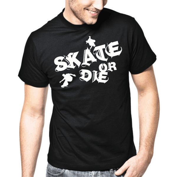 2019 summer new men's fashion brands short sleeve rude tee round neck skate or die skater skating street urban retro t shirt
2019 summer new men's fashion brands short sleeve rude tee round neck skate or die skater skating street urban retro t shirt