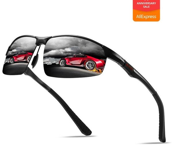fashion sunglasses men aluminum magnesium square polarized sun pchromic chameleon driver driving polaroid glasses16, White;black
fashion sunglasses men aluminum magnesium square polarized sun pchromic chameleon driver driving polaroid glasses16, White;black