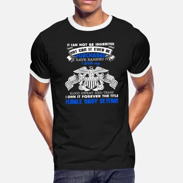 female navy veteran shirt t shirt men printed short sleeve round neck clothes cute casual summer style natural shirt
female navy veteran shirt t shirt men printed short sleeve round neck clothes cute casual summer style natural shirt