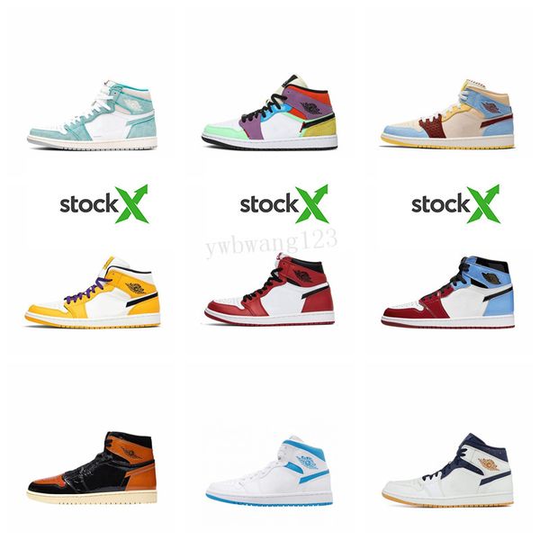 new 1 high travis scotts fearless panda obsidian mens basketball shoes racerl blue unc tie-dye 1s chicago banned bred toe men sport sneaker
new 1 high travis scotts fearless panda obsidian mens basketball shoes racerl blue unc tie-dye 1s chicago banned bred toe men sport sneaker