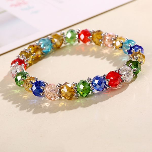 bead women bracelet fashion colorful candy bracelet women multicolor crystal beads bracelets for jewelry gift, Red;blue
bead women bracelet fashion colorful candy bracelet women multicolor crystal beads bracelets for jewelry gift, Red;blue
