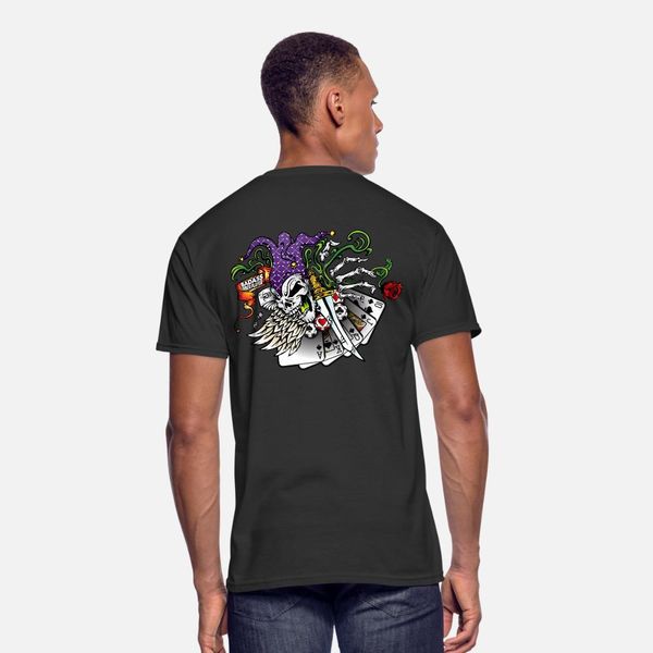 badass poker joker t shirt мужчины печати 100% хлопок плюс размер 3xl одежда anti-wrinkle строительство весна осень нормальная рубашка
badass poker joker t shirt мужчины печати 100% хлопок плюс размер 3xl одежда anti-wrinkle строительство весна осень нормальная рубашка