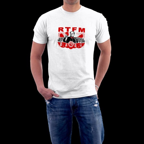 2019 new casual cool tee shirt rtfm china chairmen mao men t-shirt o-neck 100% cotton t-shirt
2019 new casual cool tee shirt rtfm china chairmen mao men t-shirt o-neck 100% cotton t-shirt