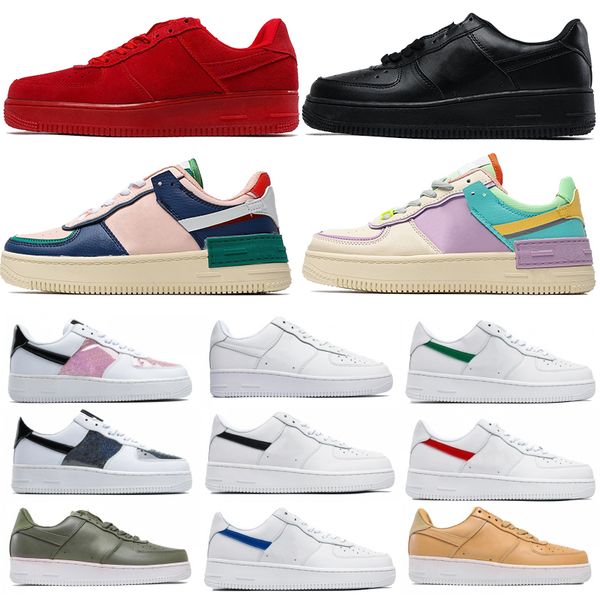 classic forces fashion one plat-form shoes triple white black red shadow pale ivory mystic navy flax hyper jade men women casual sneakers
classic forces fashion one plat-form shoes triple white black red shadow pale ivory mystic navy flax hyper jade men women casual sneakers