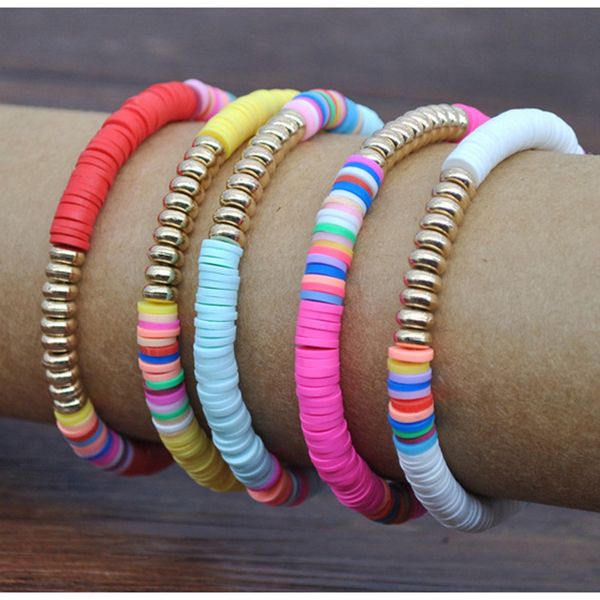 bohemian polymer clay discs bracelet women handmade adjustable beads charm bracelets for men soft clay punk beach jewelry gifts, Black
bohemian polymer clay discs bracelet women handmade adjustable beads charm bracelets for men soft clay punk beach jewelry gifts, Black