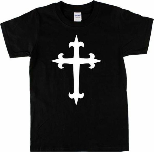 cruz gotica 5 camiseta retro 70s crucifijo wicca heavy metal designer selling novelty, White;black
cruz gotica 5 camiseta retro 70s crucifijo wicca heavy metal designer selling novelty, White;black