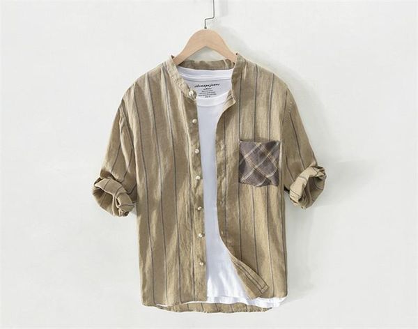 clothing striped print stand collar mens casual shirts fashion loose short sleeve mens designer shirts males, White;black
clothing striped print stand collar mens casual shirts fashion loose short sleeve mens designer shirts males, White;black