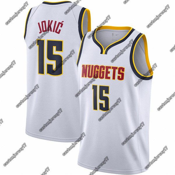 мужчины nuggets денвер 15 йокич navy swingman джерси иконка издание nikola баскетбол город трикотажных изделий, Black
мужчины nuggets денвер 15 йокич navy swingman джерси иконка издание nikola баскетбол город трикотажных изделий, Black