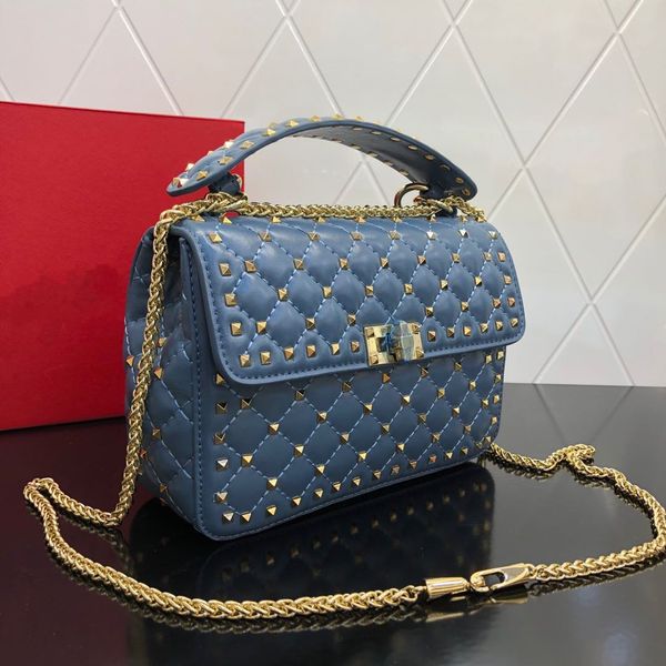 handbag quality leather real wallet retro handbag rivet female bag fashion high crossbody famous bags fcnev, Red;black
handbag quality leather real wallet retro handbag rivet female bag fashion high crossbody famous bags fcnev, Red;black