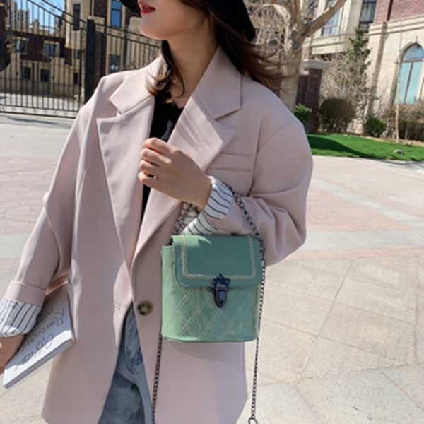 women's bag 2020 spring and summer new diagonal shoulder bag korean fashion chain bucket tide
women's bag 2020 spring and summer new diagonal shoulder bag korean fashion chain bucket tide