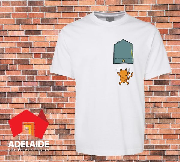 2019 fashion summer style very funny white t-shirt printed falling cat pocket new design sizes to 3xl tee shirt
2019 fashion summer style very funny white t-shirt printed falling cat pocket new design sizes to 3xl tee shirt