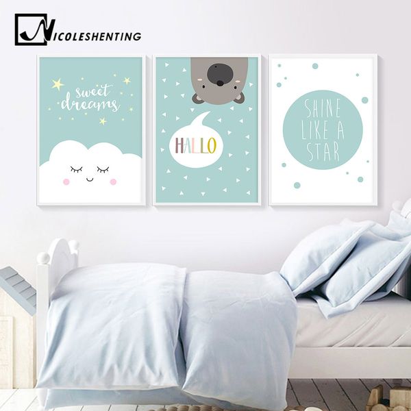 cartoon bear cloud wall art canvas poster nursery quotes print children painting decorative picture baby boy bedroom decoration
cartoon bear cloud wall art canvas poster nursery quotes print children painting decorative picture baby boy bedroom decoration