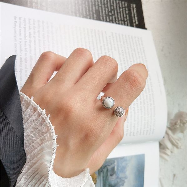 ruiyi real 925 sterling silver korean women personalized marble white turquoise rings girls stylish zircon setting niche rings, Golden;silver
ruiyi real 925 sterling silver korean women personalized marble white turquoise rings girls stylish zircon setting niche rings, Golden;silver