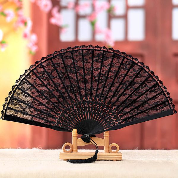 black lace hand fan vintage chinese retro hand fan portable folding for fashion women wedding party favors gifts to guest
black lace hand fan vintage chinese retro hand fan portable folding for fashion women wedding party favors gifts to guest