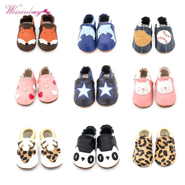 10 styles skid-proof baby shoes soft genuine leather baby boys girls infant toddler moccasins shoes slippers first walkers
10 styles skid-proof baby shoes soft genuine leather baby boys girls infant toddler moccasins shoes slippers first walkers