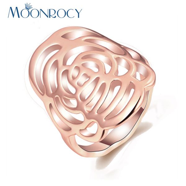 moonrocy jewelry wholesale rose gold color party flower austrian crystal rings fashion hollow ring for women gift, Golden;silver
moonrocy jewelry wholesale rose gold color party flower austrian crystal rings fashion hollow ring for women gift, Golden;silver