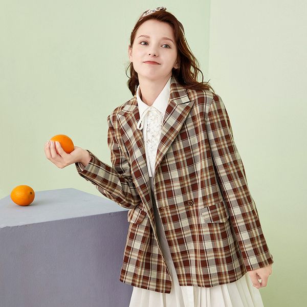 artka 2020 autumn new women blazers fashion vintage plaid blazers set casual suit with skirt 2 piece set women wa20205q, White
artka 2020 autumn new women blazers fashion vintage plaid blazers set casual suit with skirt 2 piece set women wa20205q, White