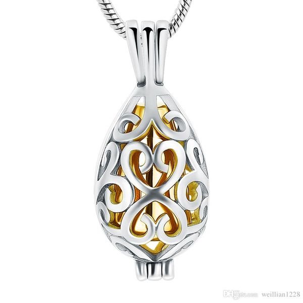airah10 golden mini urn inlay teardrop shape human cremation pendant funeral ashes holder keepsake, Silver
airah10 golden mini urn inlay teardrop shape human cremation pendant funeral ashes holder keepsake, Silver