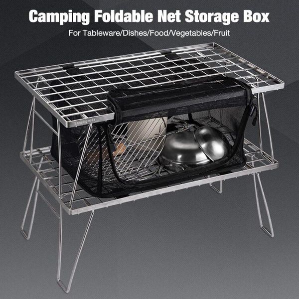 outdoor bags camping dry net, folding hanging mesh dish dryer rack shelf storage net basket for bbq tableware, vegetables, fis
outdoor bags camping dry net, folding hanging mesh dish dryer rack shelf storage net basket for bbq tableware, vegetables, fis