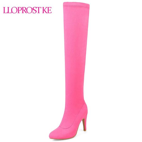 lloprost ke elastic over the knee boots women stiletto heel thigh high boots fashion candy color party dress shoes d165, Black
lloprost ke elastic over the knee boots women stiletto heel thigh high boots fashion candy color party dress shoes d165, Black