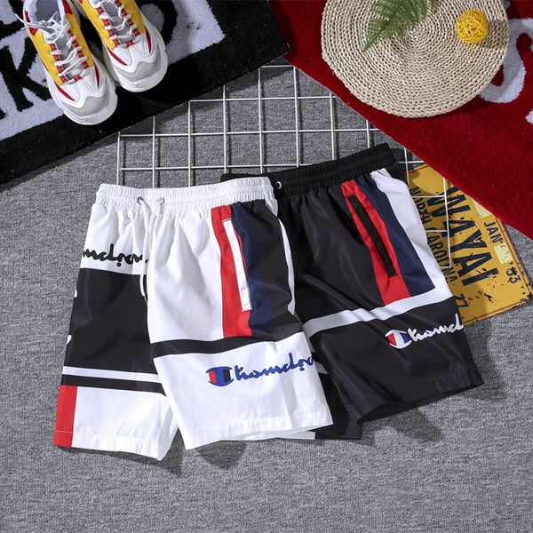 shorts shorts beach men's casual trendy five-part men's loose student couple pants beach pants f17kg, Blue
shorts shorts beach men's casual trendy five-part men's loose student couple pants beach pants f17kg, Blue