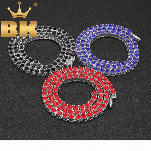 the bling king necklace for men iced blue red black colored rhinestones 1 row tennis chains gold necklace lengths jewelry, Silver
the bling king necklace for men iced blue red black colored rhinestones 1 row tennis chains gold necklace lengths jewelry, Silver