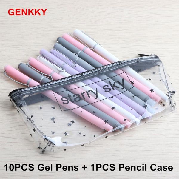 10pcs/set promotional gel pen and pencil bags creative pen stationery kawaii gel ink school stationery office suppliers
10pcs/set promotional gel pen and pencil bags creative pen stationery kawaii gel ink school stationery office suppliers