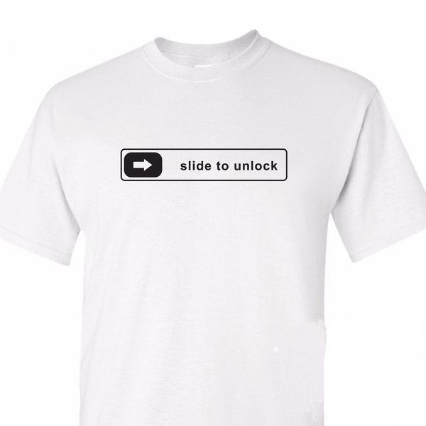 sport 2019 fashion men classic slide to unlock tshirt funny cell tee humor 'lock screen' cool new tech novelty wholesale t shirts
sport 2019 fashion men classic slide to unlock tshirt funny cell tee humor 'lock screen' cool new tech novelty wholesale t shirts