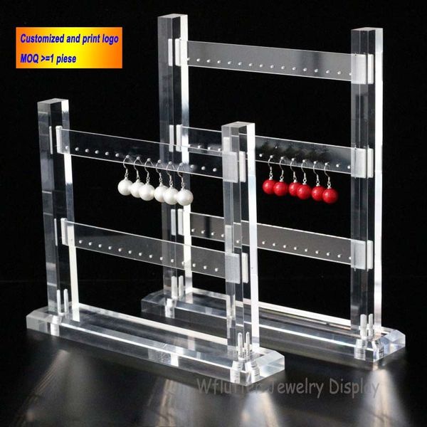 acrylic 2-3-4 layers earring display stand earring display rack earring stud holder shelf jewelry holder showcase mx200810, Black
acrylic 2-3-4 layers earring display stand earring display rack earring stud holder shelf jewelry holder showcase mx200810, Black