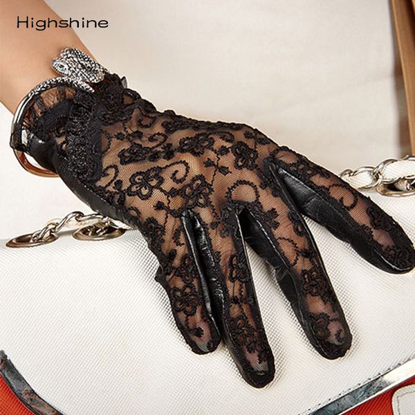new lady luxury elegant genuine leather lace gloves women summer touchscreen driving leather gloves mittens ladies party, Blue;gray
new lady luxury elegant genuine leather lace gloves women summer touchscreen driving leather gloves mittens ladies party, Blue;gray
