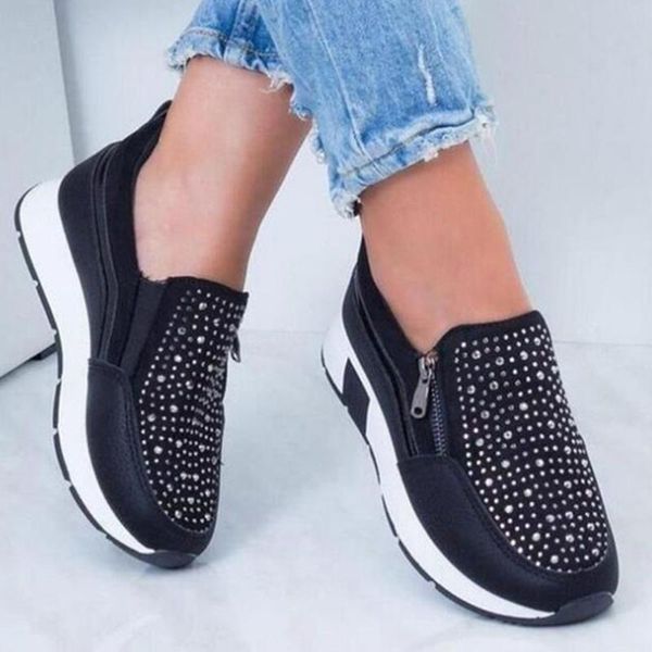 2020 new shoes womens autumn platform casual sneakers women fashion rhinestones increase shoes for women zapatos de mujer kl604, Black
2020 new shoes womens autumn platform casual sneakers women fashion rhinestones increase shoes for women zapatos de mujer kl604, Black